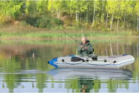 744759592255 GZKYYLEGS Dinghy Person Inflatable Fishing Kayak #2