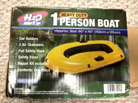 85002 H2O Inflatable Raft Person Surfs Up Box