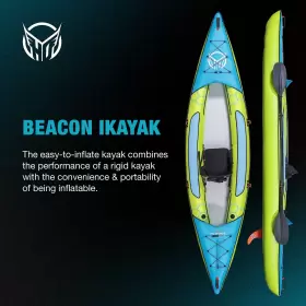 054065733694 HO Sports Beacon Inflatable Kayak Pump Paddle #2