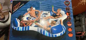 821808081905 HYDRO-FORCE Floating Inflatable Island Raft Tube #3