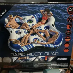 821808081905 HYDRO-FORCE Floating Inflatable Island Raft Tube