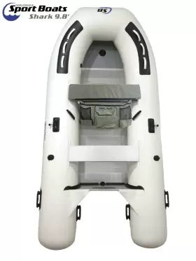 SB-300 INFLATABLE SPORT BOATS Shark Floor Dinghy Fishing Boat #2