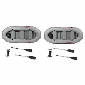68376EP INTEX Mariner Inflatable River Dinghy Boat Oars Set