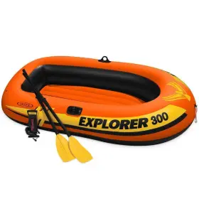 3X58332EP INTEX Explorer Inflatable Fishing Raft Pool Boat #3