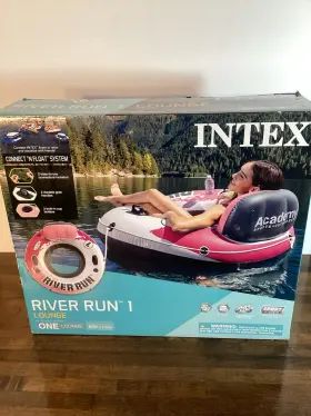 56824EP INTEX Pink River Lounge Inflatable Water Float Sport