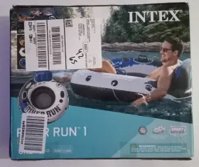 56832AY INTEX River Inflatable Floating Water Tube Box
