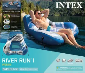 56881WL INTEX River Wedge Inflatable Water Float