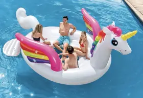 57296EP INTEX Inflatable Unicorn Island Pool Lounger Float