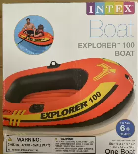 58329EP INTEX Explorer Inflatable Boat Dual Air Chambers Oar #2