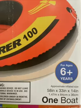 58329EP INTEX Explorer Inflatable Boat Dual Air Chambers Oar #3