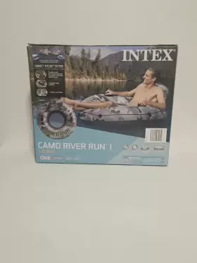 58835EP INTEX River Inflatable Float Lounge Camo Water Tube #2