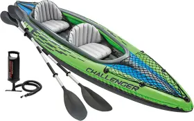 68306NP INTEX Challenger Inflatable Kayak Paddles Pump Seat