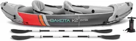68310VM INTEX Dakota Person Inflatable Kayak Kit #2
