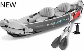 68310VM INTEX Dakota Person Inflatable Kayak Kit