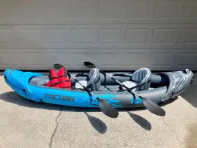 68311AY INTEX Tacoma Inflatable Tandem Kayak Once Sport #2