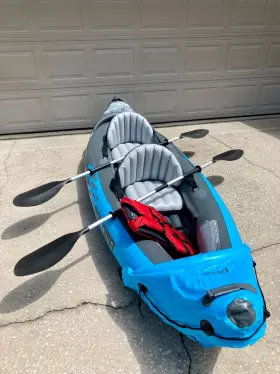 68311AY INTEX Tacoma Inflatable Tandem Kayak Once Sport