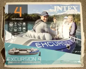 68324EP INTEX Excursion Boat Oars Pump Bent Box Inflatable #2