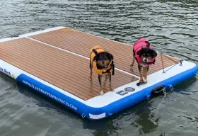 YDOCK-10 ISLAND HOPPER Inflatable Yacht Swim Platform Dock