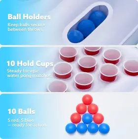 840332684260 JOYIN US CORP Pool Toys Set Pong Toss Game Water