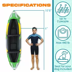 701152105823 KEYSTONE PEAK Kp Inflatable Kayak Person Sun #3