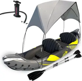 KEINF0896 KEYSTONE PEAK Kp Inflatable Kayak Person Sun Canopy