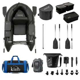 BLU-KAI-01 KINO OUTDOOR Inflatable Belly Boat Fishing Float