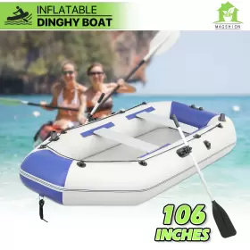 MAG-A50-INB-001-106-WHBL MAGSHION Person Inflatable Boat Dive