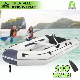 MAG-A50-INB-002-118-GYWH MAGSHION Inflatable Boat Rafting