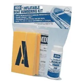 MDR-782B MDR Inflatable Boat Numbering Kit