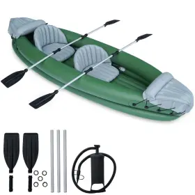 PHT-001 NAIPO Person Inflatable Kayak Oars Bag Patch Air Pump #3