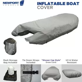 691040615448 NEWPORT Uv Inflatable Dinghy Boat Cover #3