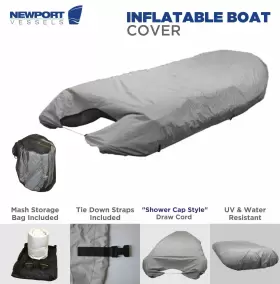700987988406 NEWPORT Uv Inflatable Dinghy Boat Cover #2