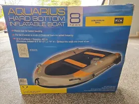 INF-1256 NORTH PAK Aquarius Inflatable Bottom Boat Raft