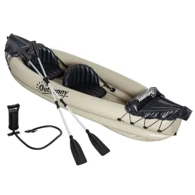 USA31-006CW0145 OUTSUNNY Inflatable Kayak Person Fishing Bag