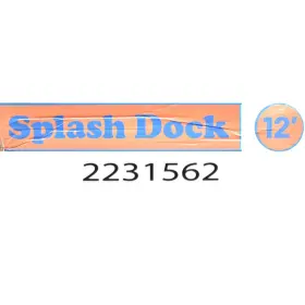 2231562 OVERTONS Splash Dock Boat Inflatable Water Platform #3