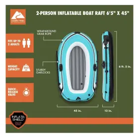 195925845574 OZARK TRAIL Recreational Person Pvc Inflatable #2