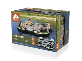 43475E OZARK TRAIL Multicolor Rapid Rider Quad River Tube