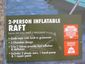 821808058815 OZARK TRAIL Inflatable Raft Boat Oars #2