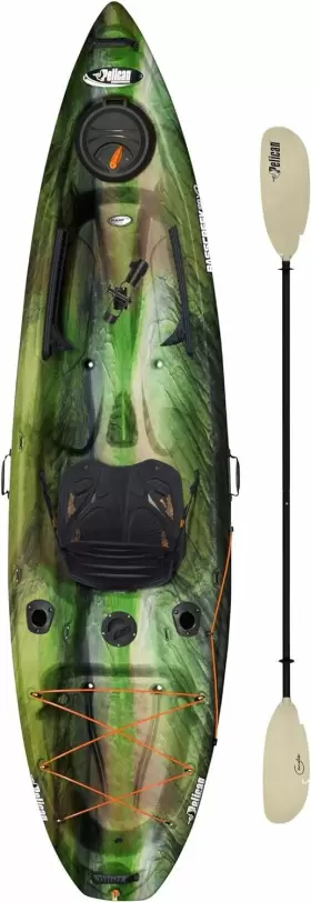 KWP10P100-00 PELICAN Top Fishing Kayak Feet Camo #2