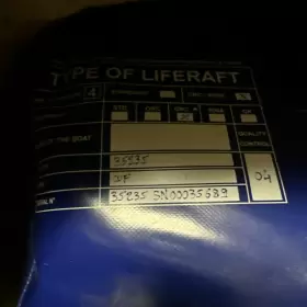 35235 PLASTIMO Liferaft Cruiser Orc Persons Partno #3