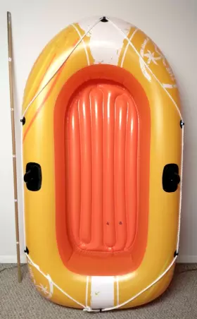 87420 POOLMASTER Inflatable Islander Boat Box Person Pool
