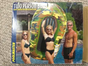 87421 POOLMASTER Patriot Person Inflatable Woodland Camo Boat