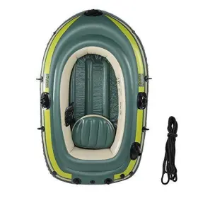 QIILUHQ0U9IY24M QIILU Inflatable Boat Pvc Person Rowing Air #2