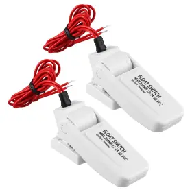 CA32487 QWORK Pack Automatic Boat Bilge Pump Float Switch