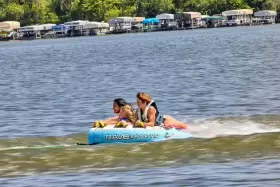 02407 RAVE SPORTS Frantic Secure Reliable Boat Towable Tube #2