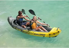 68307EP RECREATION CORP Explorer Inflatable Kayak Set Deluxe #2