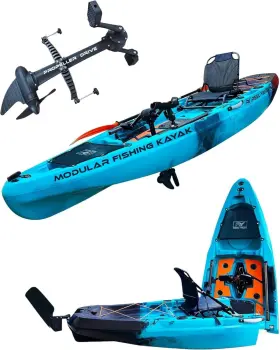 860012323517 REEL YAKS Rapido Propeller Drive Fishing Kayak