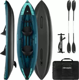 4871 RETROSPEC Coaster Person Inflatable Kayak Ocean