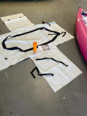 IK126 ROCKY MOUNTAIN Inflatable Kayak Rmr Rafts Raspberry #2