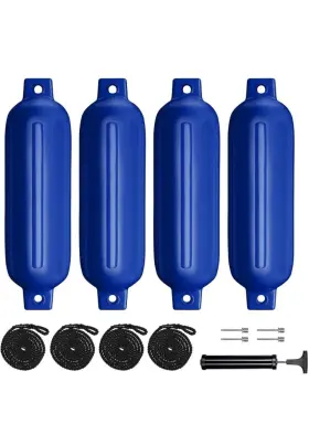 BFS001-JTU-BLK SAILORTENX Boat Fenders Inflatable Marine
